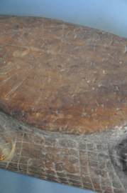 Large old stool from the SEPIK, Papua New Guinea, before 1950