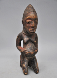 Fertility statue of the YORUBA, Nigeria, 2nd half of the 20th century