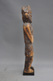 Old wooden tribal statue of a shaman, Nepal, mid 20th century