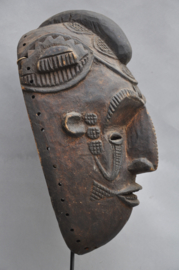 Expressive face mask of the IBO, Nigeria, ca 1970