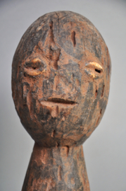 Old abstract ancestor statue, TIAMBA, northern Togo, mid-20th century