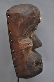 Very old, intensively used dance mask, KRAN, Liberia, approx. 1930