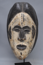 Old face mask of the IBO, Nigeria, mid 20th century