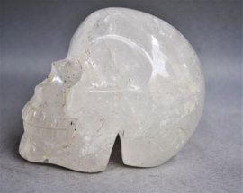 Grote skull van bergkristal, Nepal, 2e helft 20e eeuw