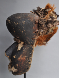 Ancient tribal mask of the MBUNDA/SUBIYA tribe, Zambia, 1920-30