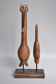 Lot van twee oude jachtfluitjes, MOSSI, BWA, Burkina Faso, 1940-60