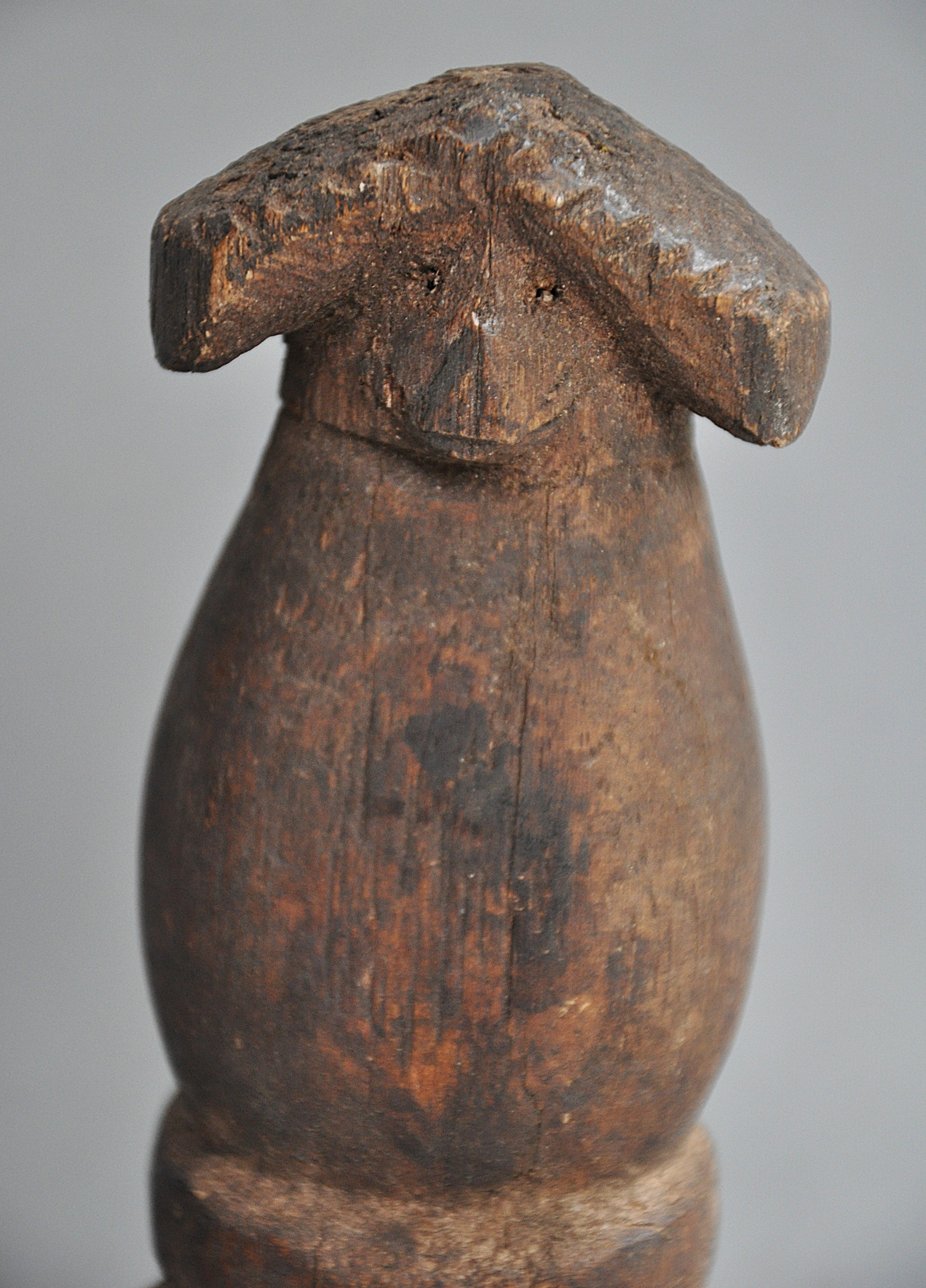 Authentiek Losso Houten Beeldje uit Togo – Afrikaanse Tribale Kunst, ca 1950