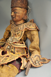 Vintage Thai puppet 95 cm – wooden head