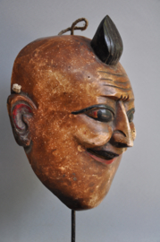 Vrolijk festival masker, Nepal, laat 20e eeuw