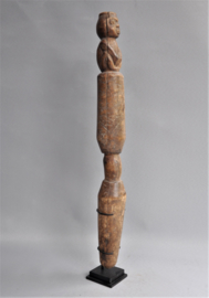 Old used tribal pestle, BACONGO, DR Congo, mid 20th century