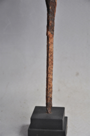 IJzeren ( fer noir) beschermingsfetish van de FON, Benin, 1e helft 20e eeuw