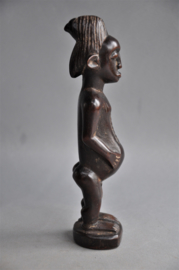 BAULE fertility statue, Ivory Coast, 2nd half 20th century