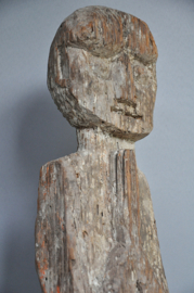 Large lived guardian statue - Nepal - Mid 20th century