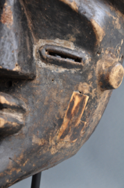 Ouder decoratief masker van de LWALWA, DR Congo, 1960-70