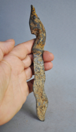 Two bronze ceremonial swords, Myanmar, mid 20th century