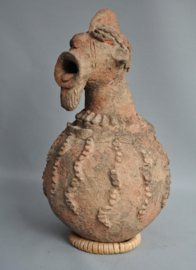 Terracotta water jar from MAMBILA, DR Congo, 2nd half of the 20th century