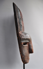 Tribally used NTOMO mask, Bambara, Mali, ca 1970