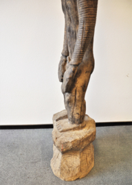 Enormous hardwood BULUL,IFUGAO,Philippines, 2nd half 20th century