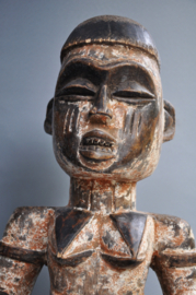 Large imposing female ancestor statue, IBO, Nigeria, ca 1970