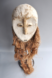 Old LUKWAGONGO mask, Lega, DR Congo, 1940-50