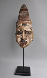 Zeldzaam Antiek Kolam-masker – Sri Lanka – ca. 1900-1920