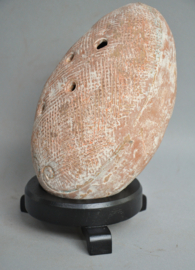 OKARINA, terra cotta flute, China, Late Han period, 25-220 AD.