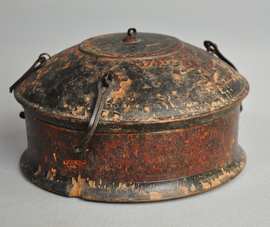 Very old jewelry box, Nepal, 19th century