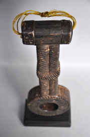 GREAT! Old ghurra, churning stick conductor, Nepal, 1st half of the 20th century