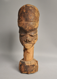 Unicat! & rare. Head of the Pende, DR Congo, 1900-1920