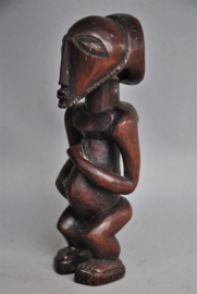 Decorative wooden statue, LUBA/HEMBA, DR Congo, 1970-80