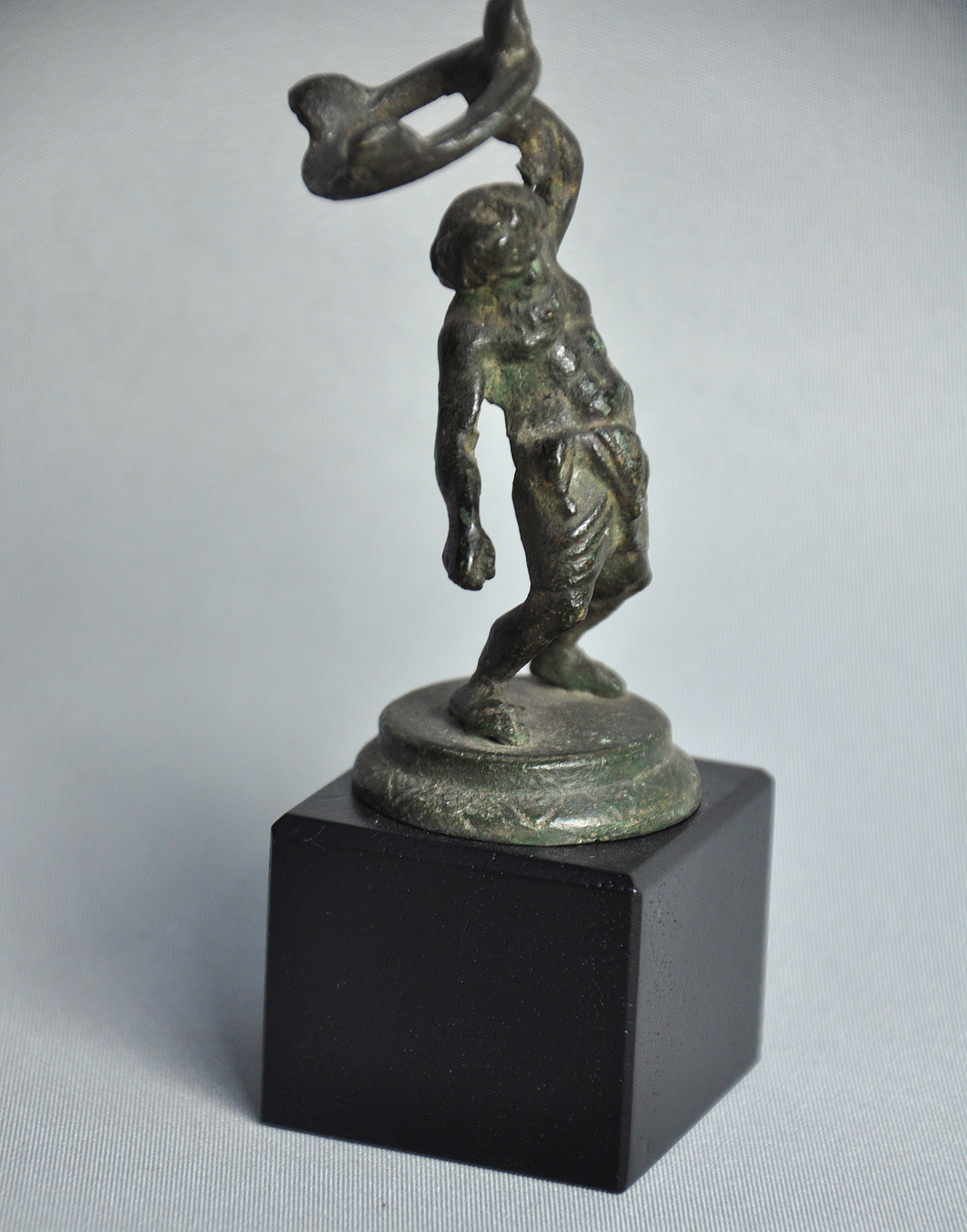 Griekse God SILENUS, Grand Tour object! 1780-1800