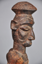 Very old tribally used altar statue, YAKA, DR Congo, 1930-40