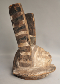 Yoruba articulated mask - Nigeria - ca 1970