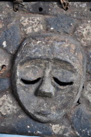 Older wooden panel from a window, EKET, Nigeria, 1960-70