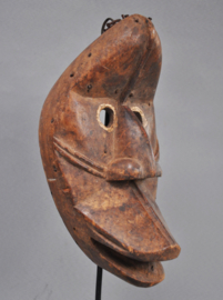 Older decorative zoomorphic mask of the DAN, Liberia, 1960-70