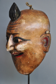 Vrolijk festival masker, Nepal, laat 20e eeuw