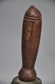 Bronzen bel van de IBO, Nigeria, midden 20e eeuw