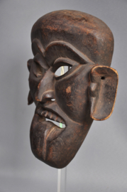 Expressive festival mask, West Nepal, 1970-80