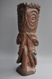 Oude vijzel van de Sepik, Papoea Nieuw Guinea, midden 20e eeuw