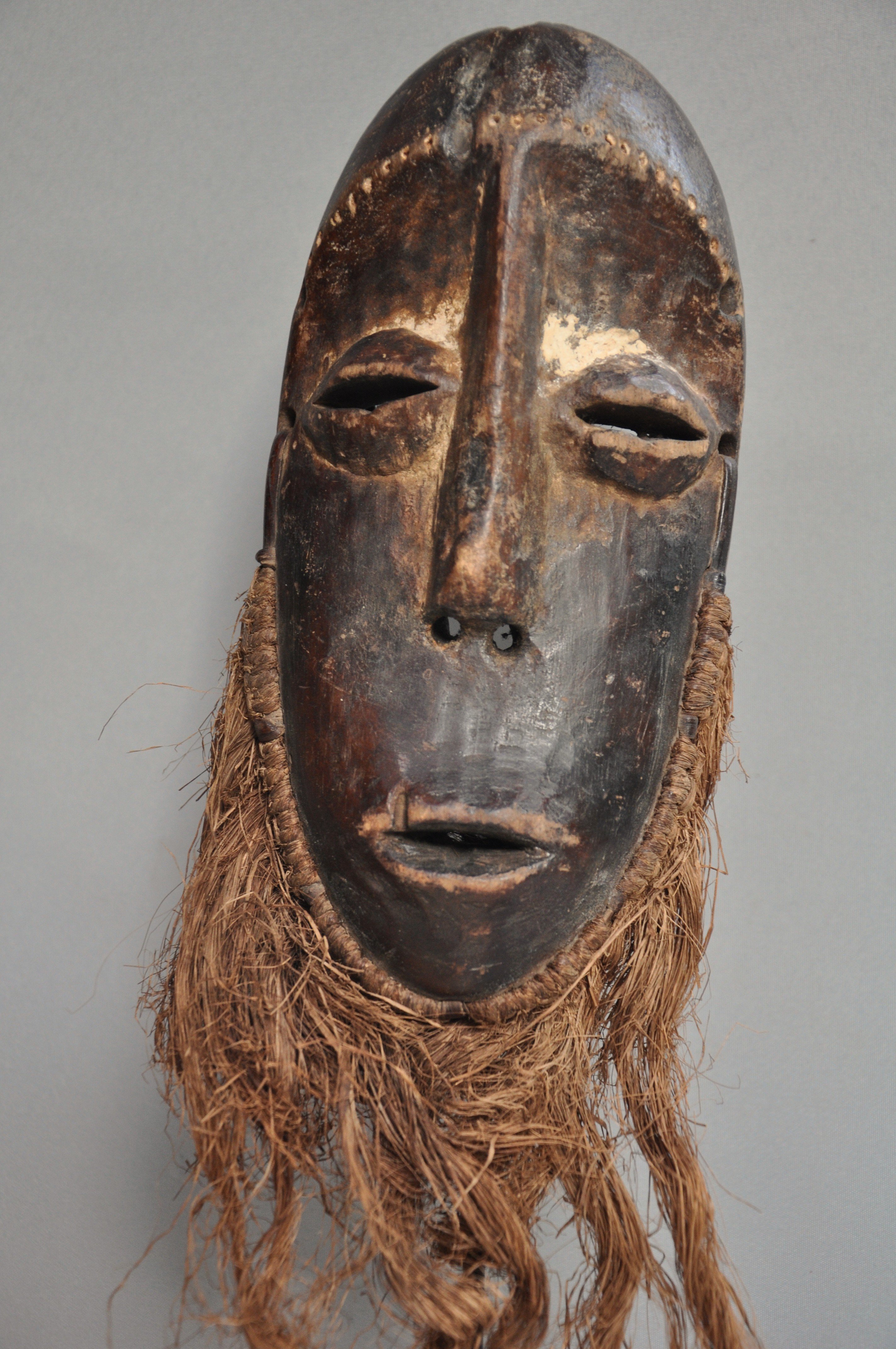 Oud LEGA LUKWAKONGO masker, DR Congo, ca 1930