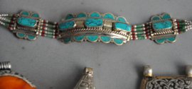 Lot of Tibetan jewelry, Nepal, 2nd half of the 20th century (set 1)