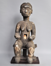 Old devotion altar statue, Anlo people, South Togo, mid 20th century