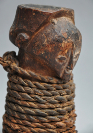 Very old tribally used altar statue of SUKU, DR Congo, 1920-30