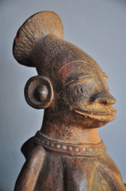 Terra cotta water pitcher from the MANGBETU, DR Congo, 2nd half 20th century