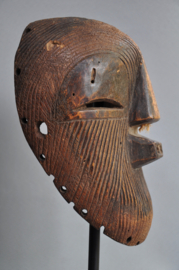 TOP! Kikashi initiation mask, Eastern Luba, DR Congo, ca 1900