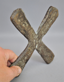 KATANGA CROSS, oud Congolees betaalmiddel van rood koper, DR Congo,