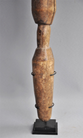 Old used tribal pestle, BACONGO, DR Congo, mid 20th century