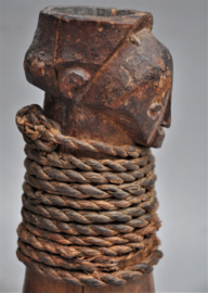 Very old tribally used altar statue of SUKU, DR Congo, 1920-30