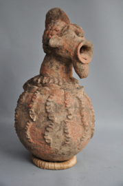 Terracotta water jar from MAMBILA, DR Congo, 2nd half of the 20th century