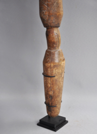 Old used tribal pestle, BACONGO, DR Congo, mid 20th century